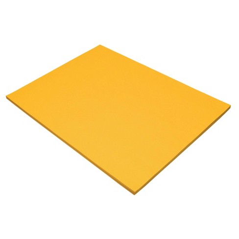 Tru-Ray Sulphite Construction Paper, 12x18 Inches, Yellow, 50 Sheets