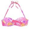 Women's Butterfly Print Bandeau Bikini Swimsuit Top - LASCANA - 4 of 4