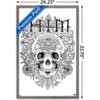Trends International HIM - Skull Flourish Framed Wall Poster Prints - 3 of 4