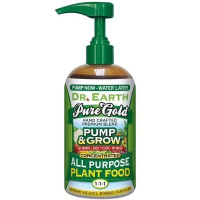 Photo 1 of 2---Dr Earth Pure Gold All Purpose Fertilizer - 16oz