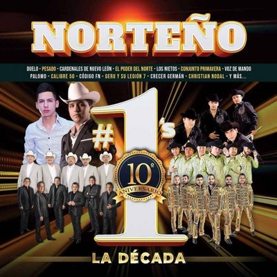 Various Artists - Norte¤o #1's La Decada (CD)
