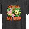 Women's - SpongeBob SquarePants - Creatures Of The Deep Short Sleeve Graphic T-Shirt - 2 of 4