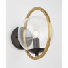 Artcraft Lighting Lugano 1 - Light Sconce in  Black/Vintage Brass - 2 of 2