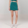 Anna-Kaci Active Women's Athletic Mini Skirt with Contrast Side Stripes and Built-In Shorts for Support - 3 of 4