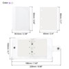 Unique Bargains PVC Transparent Durable Minimalist Binder - 2 of 4