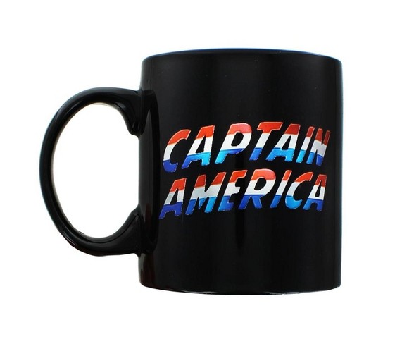 ICUP, Inc. Marvel's Captain America 20oz Iridescent Shield Ceramic