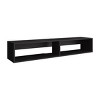 INFURNIC TV Stands and Consoles Modern Floating TV Stand with Durable Design for Living Room, Black, 12.6"*59.1"*10.4" - 3 of 4