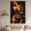 Art Remedy Graceful Abstraction Brown Earthy Abstract Wall Art Framed - 2 of 4