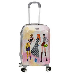 Rockland 20" POLYCARBONATE CARRY ON FASHION  HARD LUGGAGE SPINNER LUGGAGE - 1 of 3