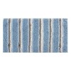 Home Weavers Glamour Collection 100% Polyester Microfiber Bathroom Rug, Non Slip Bath Mat Water Absorbent Soft Microfiber Shaggy Mat Machine Washable - 2 of 4