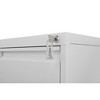 Kumasinova 3-Drawer File Cabinet with Lock,Vertical Metal Storage Cabinets with Drawers for Office,Fit Letter / A4 / Legal Size File,120lbs Max - 4 of 4