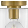 Lark Pippa 1 - Light Flush Mount in  Lacquered Brass - 3 of 4