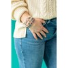 Morse Code Bracelet: GRANDDAUGHTER | Jasper & Howlite - ETHIC GOODS - 4 of 4