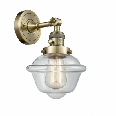 Oxford - 1 Light Wall Sconce In Traditional Style-12 Inches Tall and 7.5 Inches Wide
