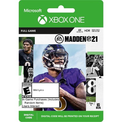 madden nfl 2020 xbox one