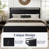 Platform Bed Frame with Headboard and Footboard Under Bed Storage No Box Spring Needed 12 Metal Slats Noise Free - 4 of 4