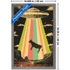 Trends International Ray Heere - Cow Abduction 5 Framed Wall Poster Prints - 3 of 4