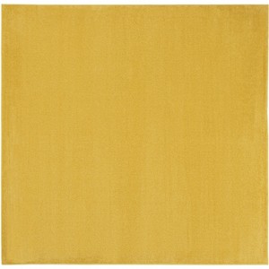 Nourison Essentials Solid Indoor/Outdoor Area Rug - 1 of 4