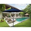 CAVINAS 9 FT Windproof Beach Umbrella, Deck Umbrella, Waterproof Outdoor Shade for Poolside, Terrace, Garden, without Base - 4 of 4