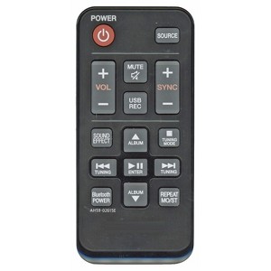 Dan’s Originals for Samsung AH59-02615E Audio Remote Control - AH5902615E - 1 of 2