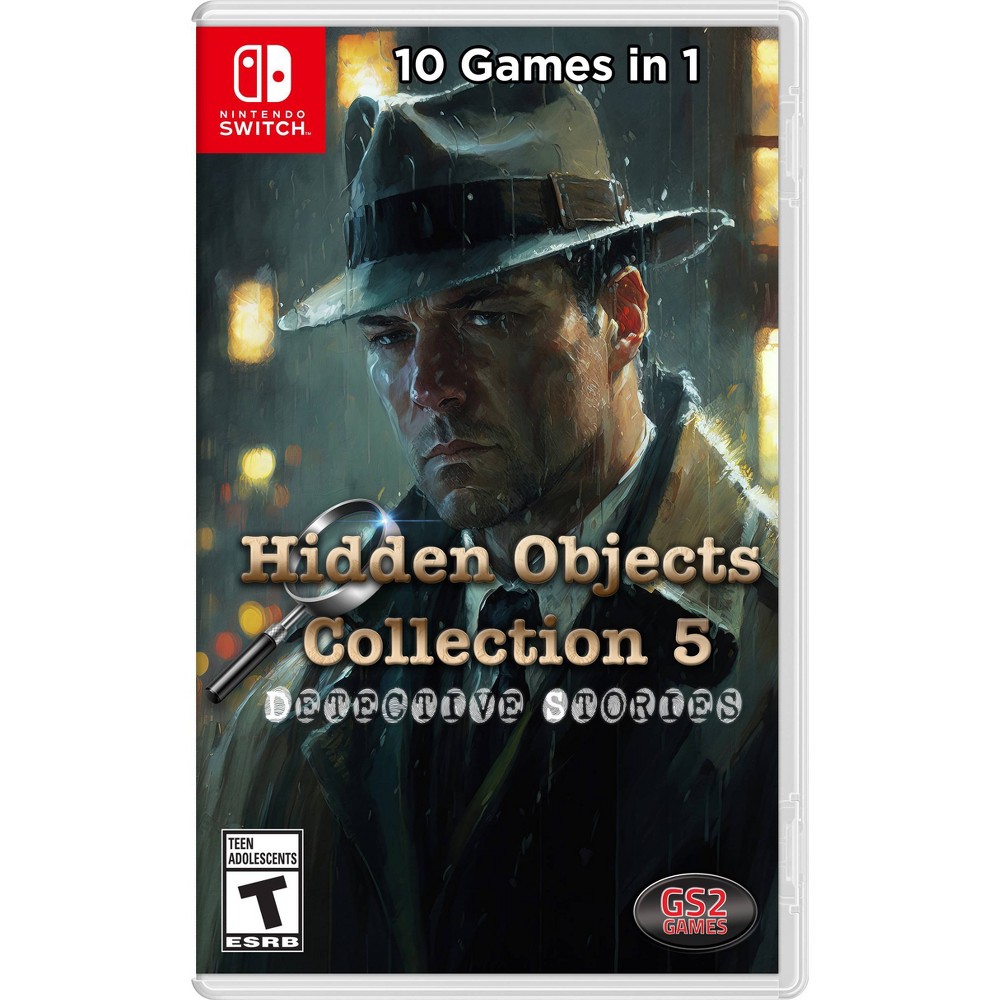 Photos - Console Accessory Nintendo Hidden Objects Collection 5: Detective Stories -  Switch: Adventur 