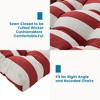Outdoor Chair Cushions,3 Piece Loveseat Outdoor Cushions Set,Tufted/Wicker Patio Cushion for Patio Furniture All Weather,44“x19 x5,Floral - 4 of 4