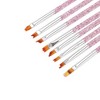 Unique Bargains Multifunctional Nail Painting Brushes 1 Set - 4 of 4