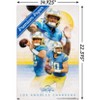 Trends International NFL Los Angeles Chargers - Justin Herbert 22 Unframed Wall Poster Prints - 3 of 4