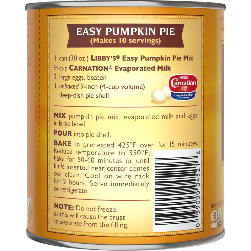 Libby's Easy Pumpkin Pie Mix - 30oz, 3 of 6