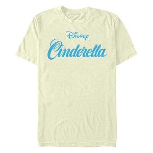 Men's Cinderella Classic Light Blue Logo T-Shirt - 1 of 4