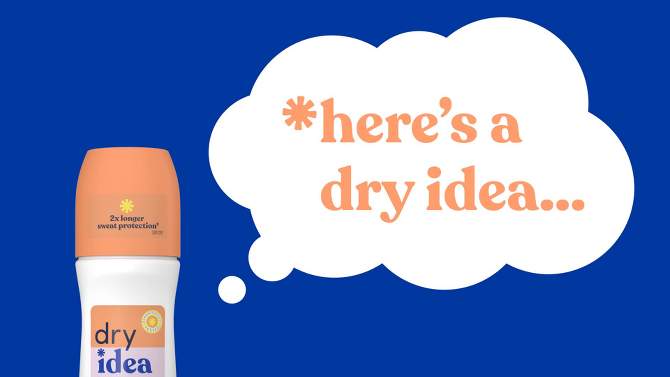 Dry Idea Gel Deodorant &#38; Antiperspirant, Unscented &#38; Hypoallergenic For Sensitive Skin - 3oz, 2 of 10, play video
