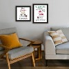 2- Piece Vignette Dear Santa, I Can Explain Black Framed Wall Art for Living Room, Bedroom Wall Art Print for Home Decor by Deb Strain - 3 of 4