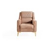 Luna Modern Style Chair in Copper same asG150109225 (B is NJ inventory, G is CA inventory,) - 2 of 4