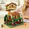 Insoon Chateau House Building Set, 1826PCS Vineyard Castle Cabin Building Block Kit for Adults and Kids - 3 of 4