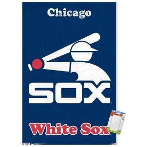 Trends International MLB Chicago White Sox - Retro Logo Unframed Wall Poster Prints - 1 of 4