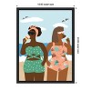 Amanti Art Ice Cream on the Beach by Queenbe Monyei Canvas Wall Art Print Framed 18 x 24-in. - 4 of 4
