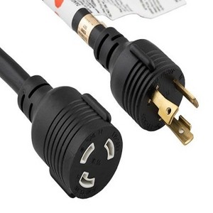 SANOXY 10ft 10 AWG 30A 125V Extension Power Cord NEMA L5-30P to NEMA L5-30R - 1 of 1