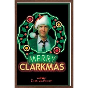Trends International National Lampoon's Christmas Vacation - Clark Framed Wall Poster Prints - 1 of 4