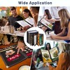 WeChef 30 Pack Menu Covers 8.5 x 14" Book Style 6 Pages 12 Views Restaurant Bar - 2 of 4
