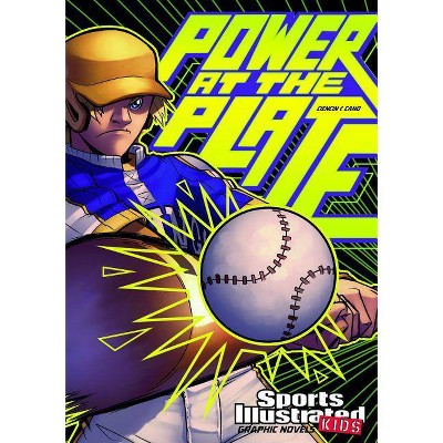 Power at the Plate - (Sports Illustrated Kids Graphic Novels) by  Scott Ciencin (Paperback)