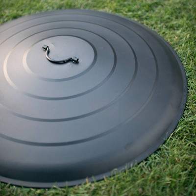 Fire Pit Lid Round Target, Fire Pit Lid Round Metal