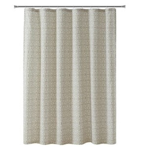 LunaLulinlk 15 Piece Shower Curtain Set,,Beige - 1 of 4