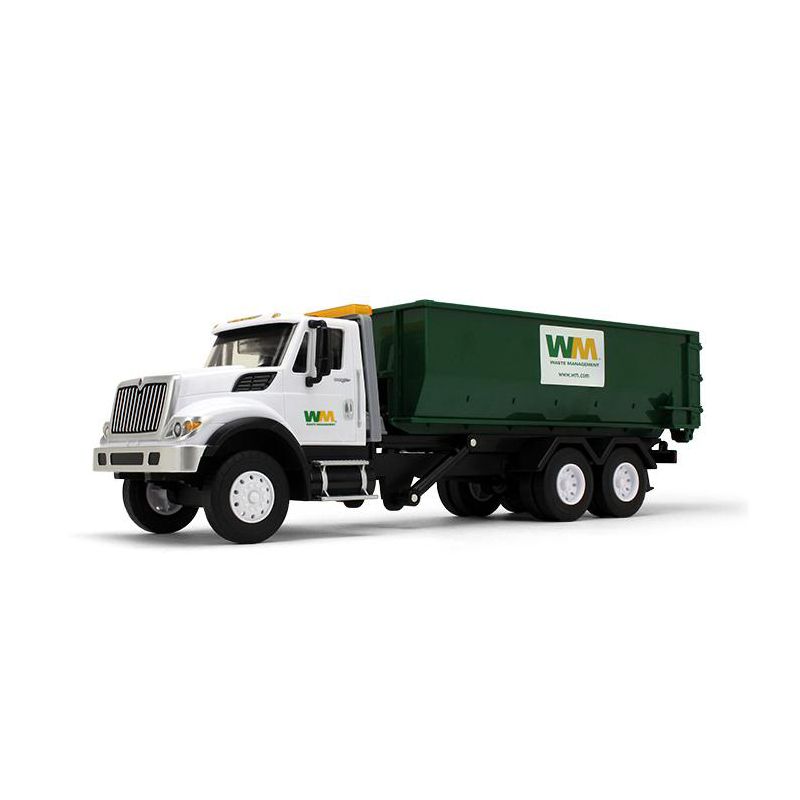 1/24 Plastic International WorkStar Waste Management With Roll-Off Container With Lights & Sounds 70-0580, 1 of 4