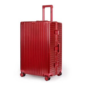 NEW YORK XPRESS Zipperless Luggage AL-12501,Aluminum Frame w/TSA LOCK w/Spinner Wheels - 1 of 4
