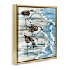 Stupell Industries Rockhampton Sandpipers Beach Ripples, 18" x 18" - 3 of 4