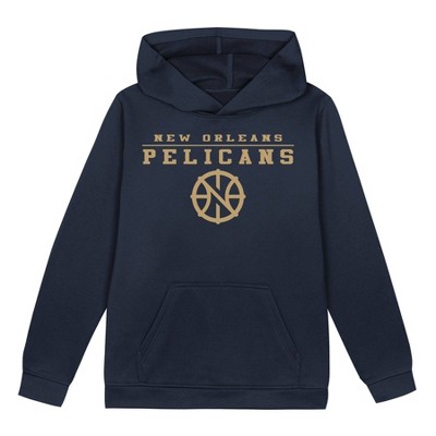 NBA New Orleans Pelicans Boys' Poly Hooded Sweatshirt