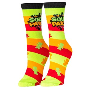 Crazy Socks, Favorite Candy Print Socks for Adults, Fun Colorful Prints - 1 of 4