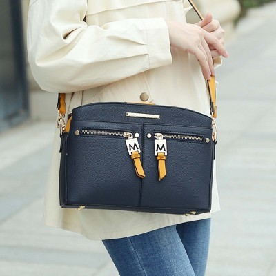 MKF Collection Zoely Vegan Leather Women's Crossbody Bag by Mia K - Olive Mustard — фото 2