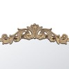 Cesicia 24" x 36" Arch Mirror, Baroque Inspired Wall Decor for Bathroom Bedroom Living Room - 3 of 4