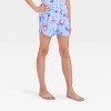 Girls' Lilo & Stitch Angel Coat Pajama Set - Blue - 4 of 4